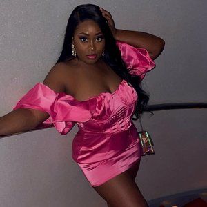 Puffy Pink Barbie Dress